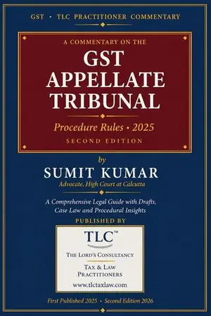 Cover of GST Appellate Tribunal: Procedure Rules, 2025