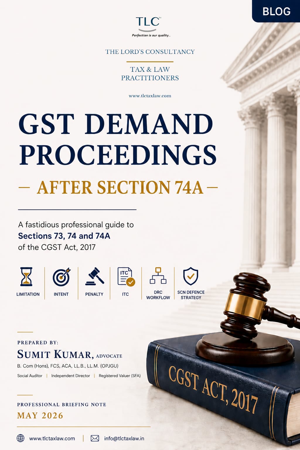 GST DEMAND PROCEEDINGS AFTER SECTION 74A