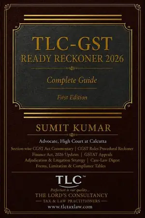 Cover of TLC-GST Ready Reckoner 2026
