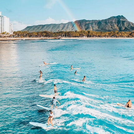 surfing