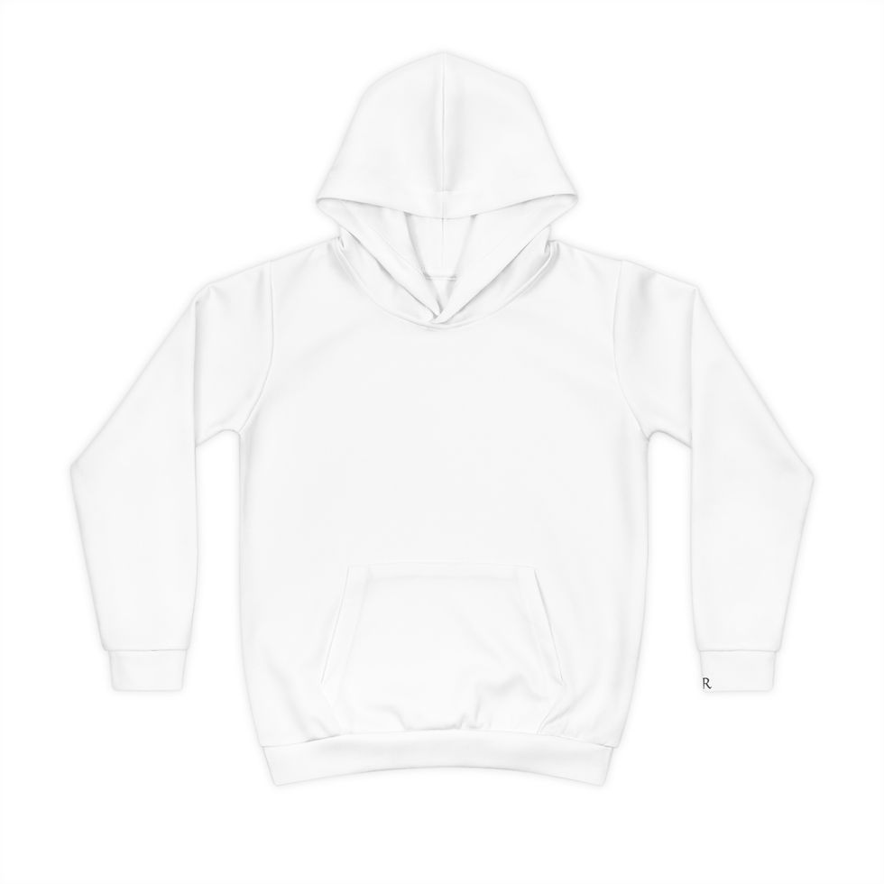 Thumbnail: LSR Children's Hoodie with sheep on back