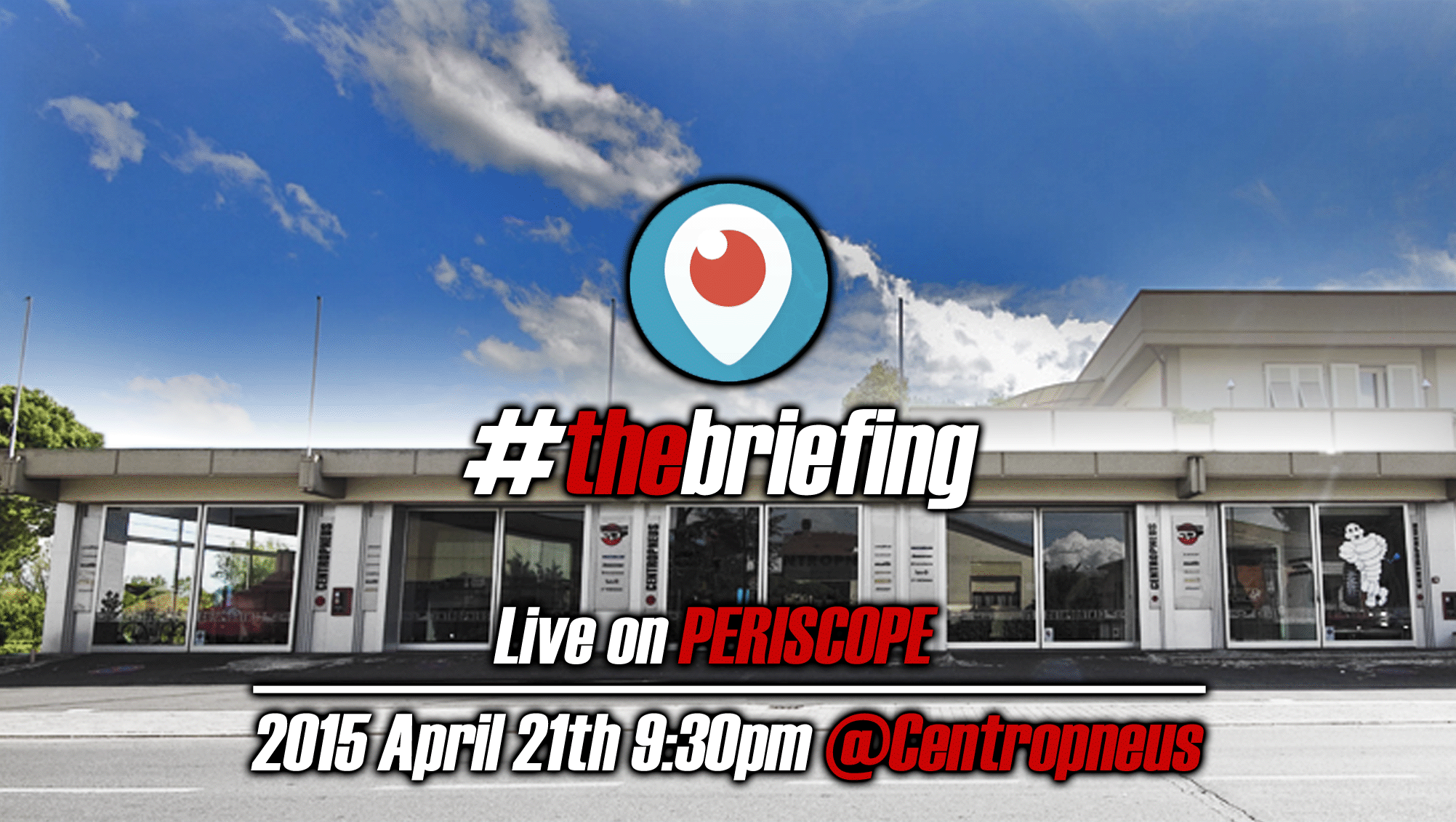 #thebriefing live on Periscope!