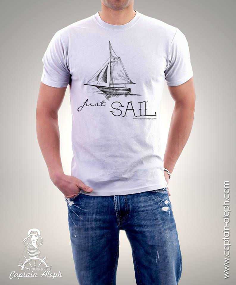 #JUST SAIL  חולצות לשייט