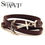 Thumbnail: Anchor bracelet צמיד עור עם עוגן