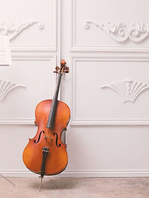 Cello and music stand