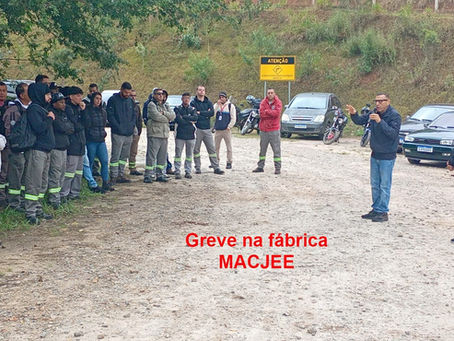 GREVE na MAC JEE, Indústria Bélica de São Paulo
