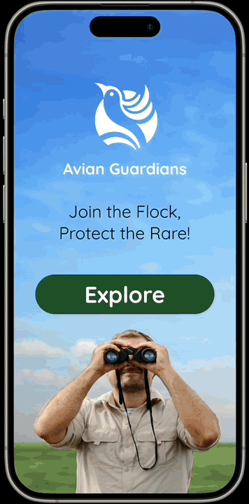 The mobile phone displays the app, which allows you to connect with local or global groups to get involved.