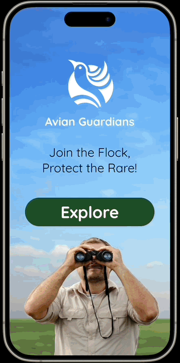 Demonstrate the Avian Guardians app to show how easy it is to use.
