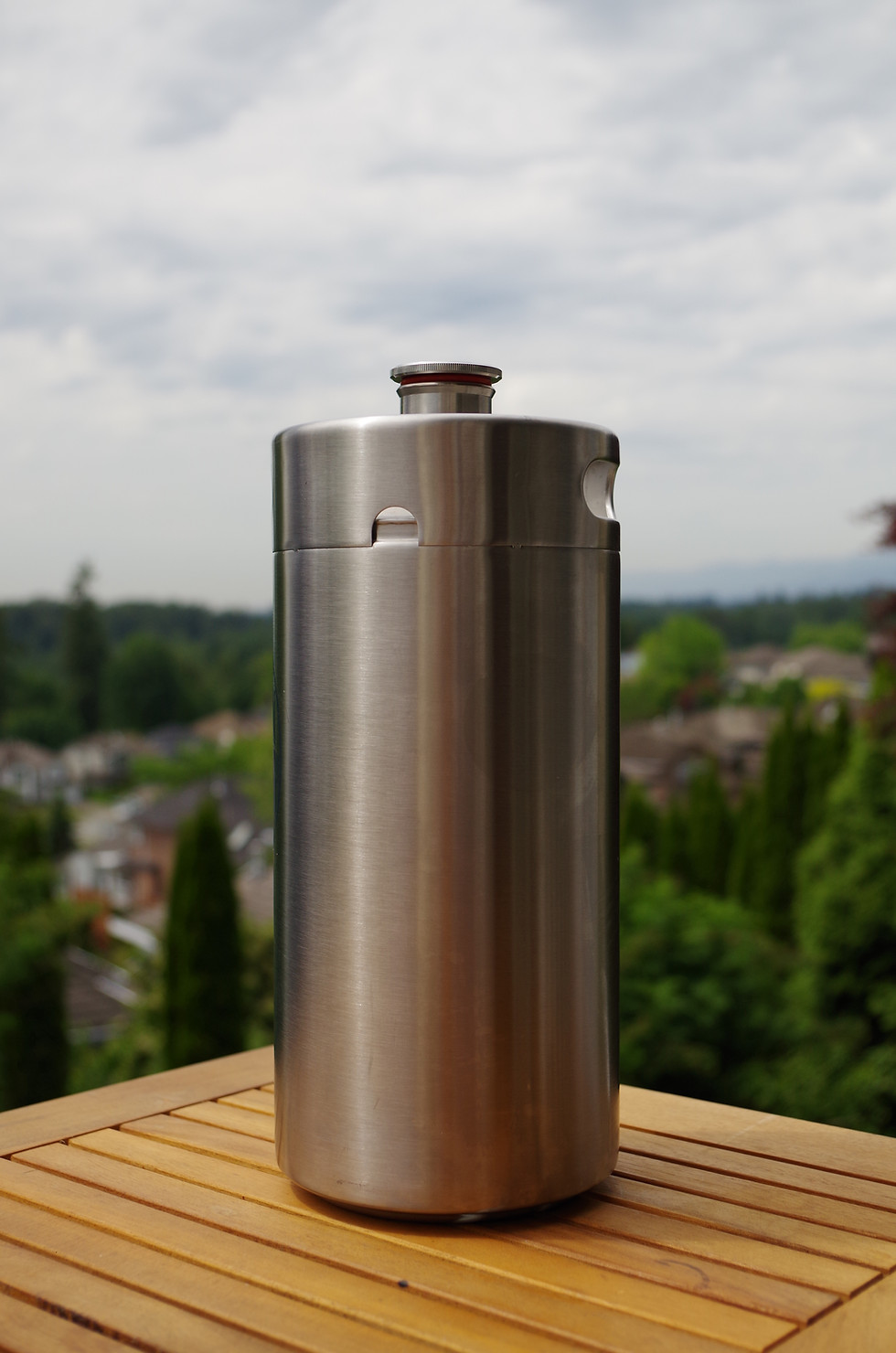 Thumbnail: 1 gallon (128oz)  Stainless Steel mini-keg
