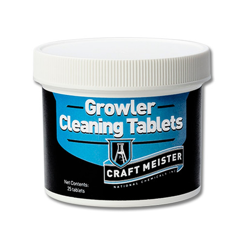 Growler Cleaning Tablets (package of 25) RM Growlers