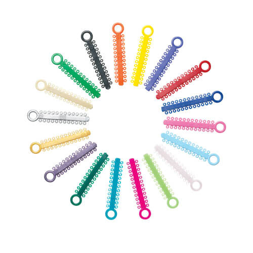 Orthodontic Ligature Ties . 26 ties on each stick. 1040 ties.