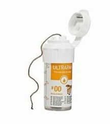 Ultrapak #00 Plain Knitted Retraction Cord, 8 ft (244 cm) Bottle