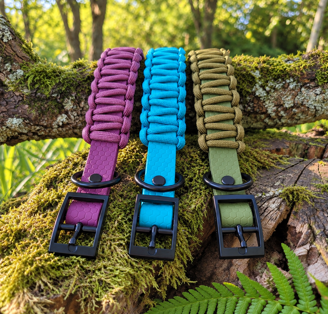 HEXA Halsband mit Paracord