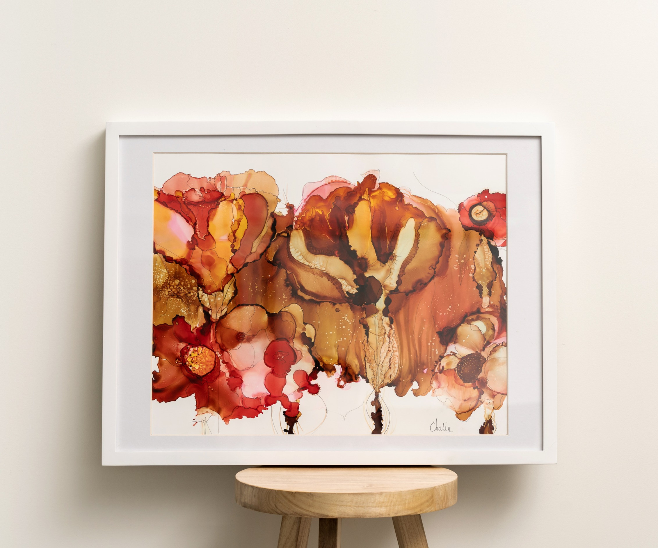 Chalin | Art unique - Serie 01 - Pavot