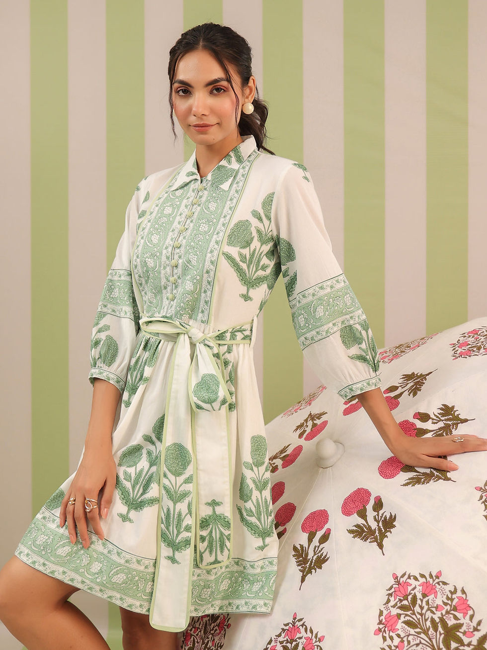 Buy a Cotton maxi dress for women to upgrade your festive fashion collection