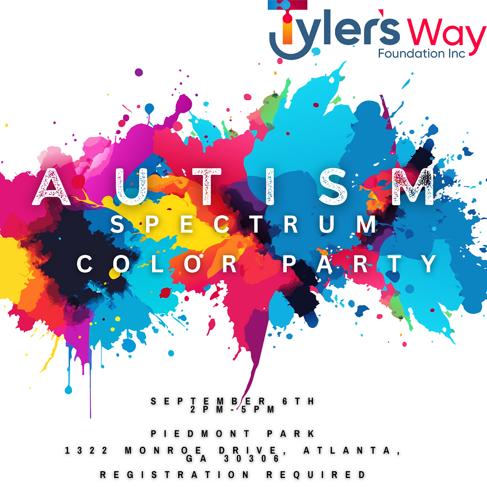 Autism Spectrum Color Party