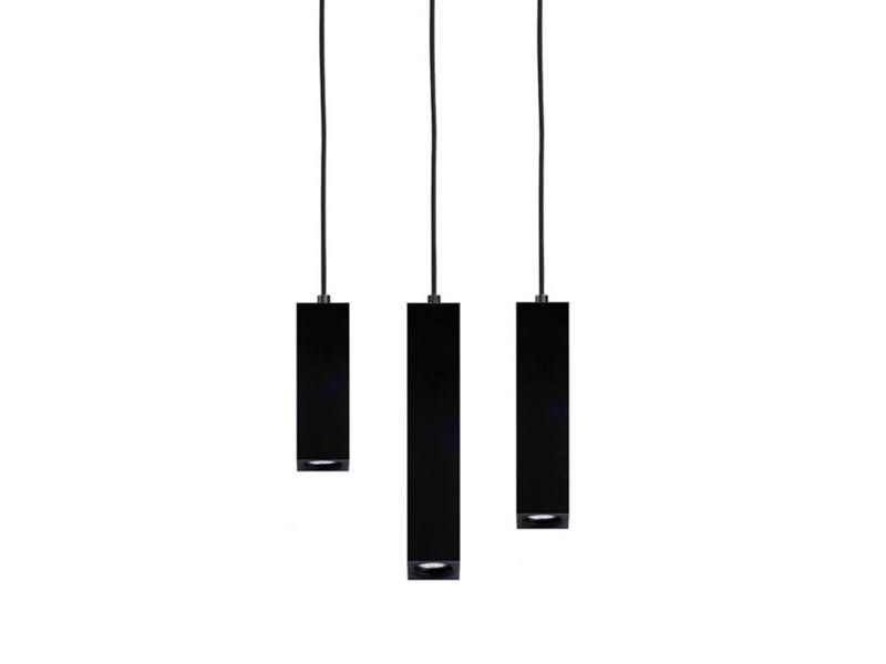 LAMPINNO Schienenfleck GU10 Dekorative Hängelampe rechteckig 17cm