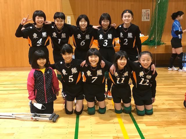 小学生 日本熊本県 東熊バレーボールクラブ