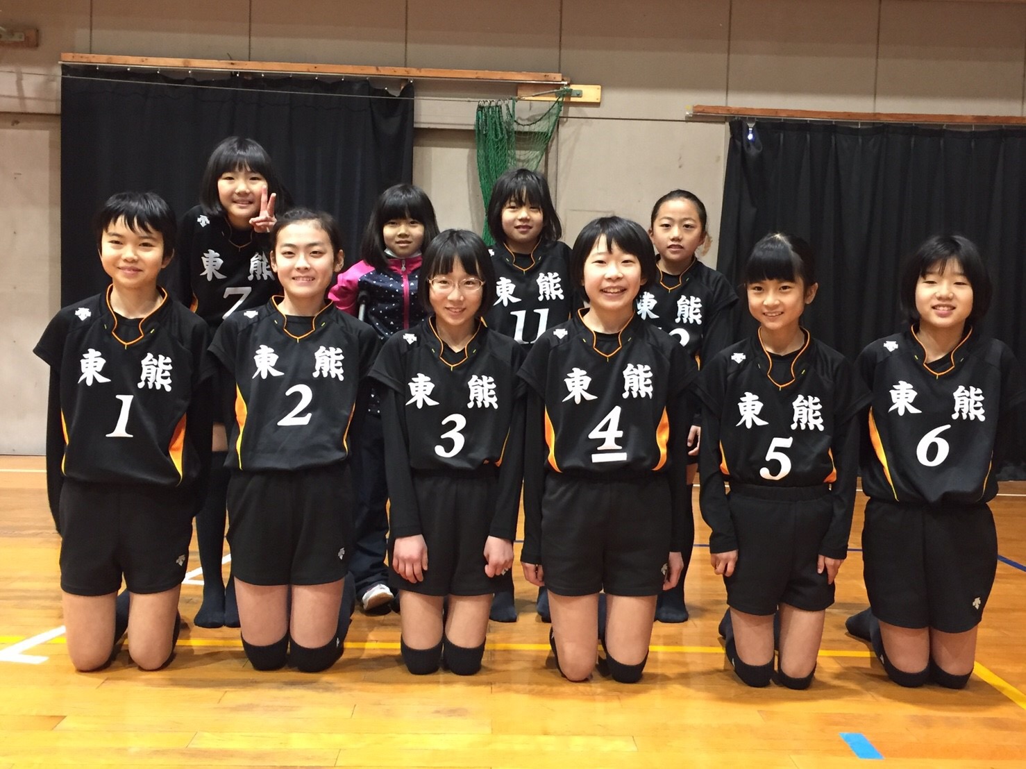 小学生 日本熊本県 東熊バレーボールクラブ