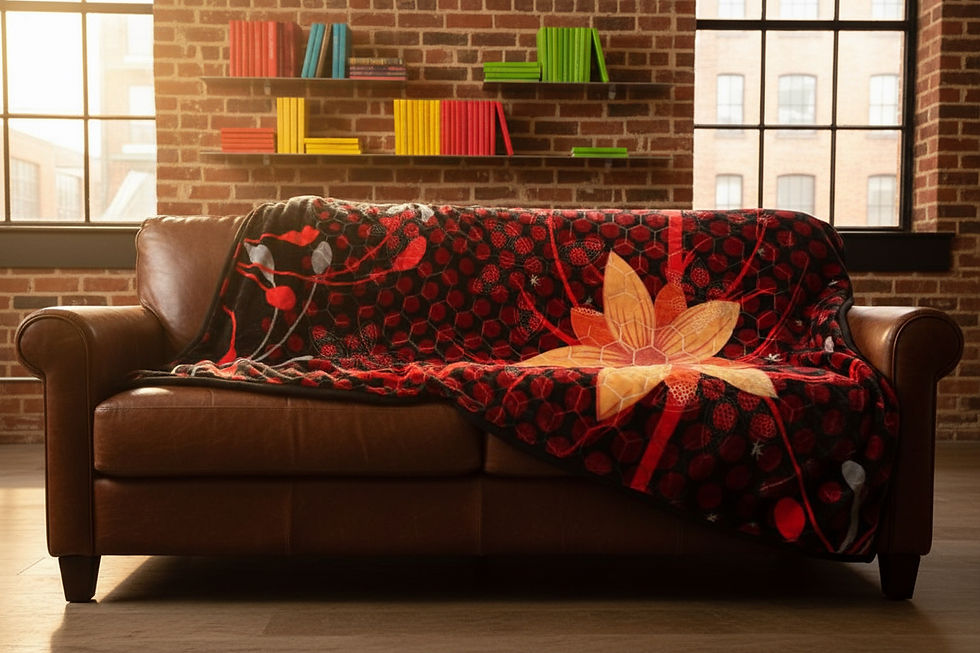 Thumbnail: Ember Bloom Comfort Blanket