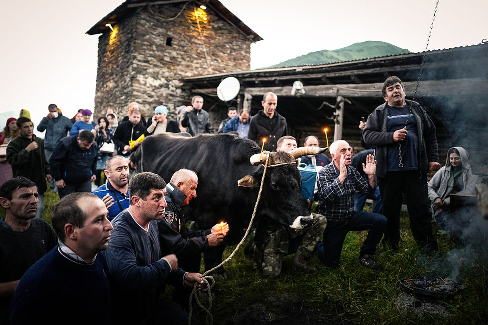 Kala (Svaneti) workshop fotografico in Georgia