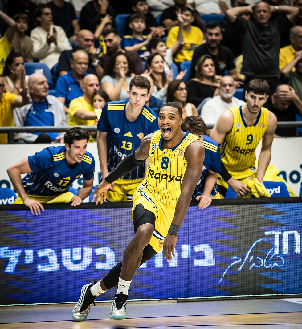 ככה ווקר נראה מול חולון בנובמבר. ישחק גם מחר? (צילום: עודד קרני, באדיבות ליגת ווינר סל)