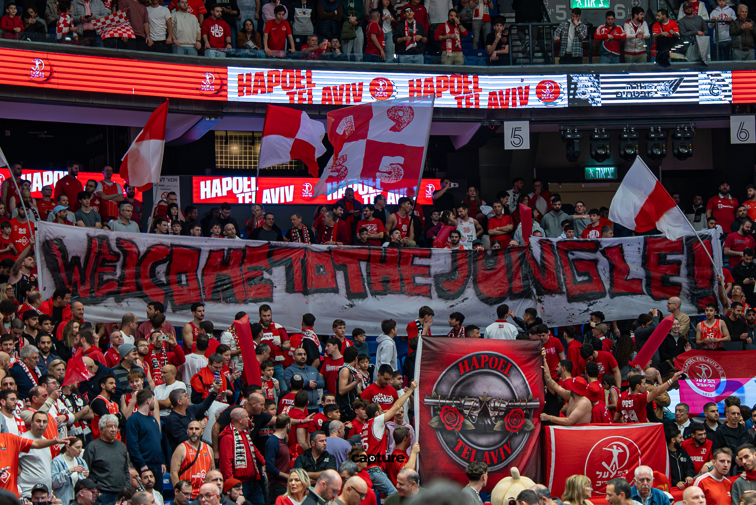 ערב שלא העביר תחושה של בית. צילום: צילום: capture_il.sport