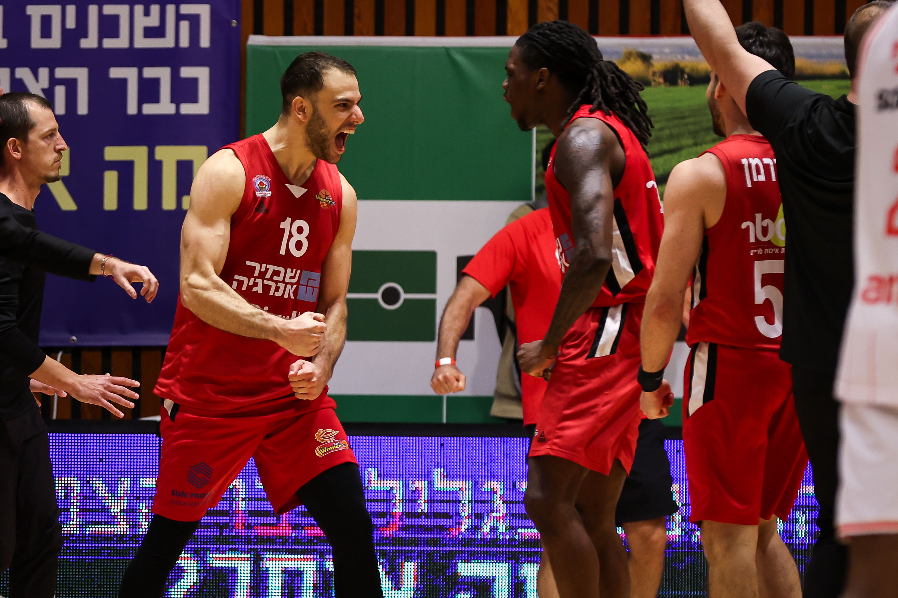 סגירת מעגל. צילום: מאור אלקסלסי, באדיבות ליגת ווינר סל
