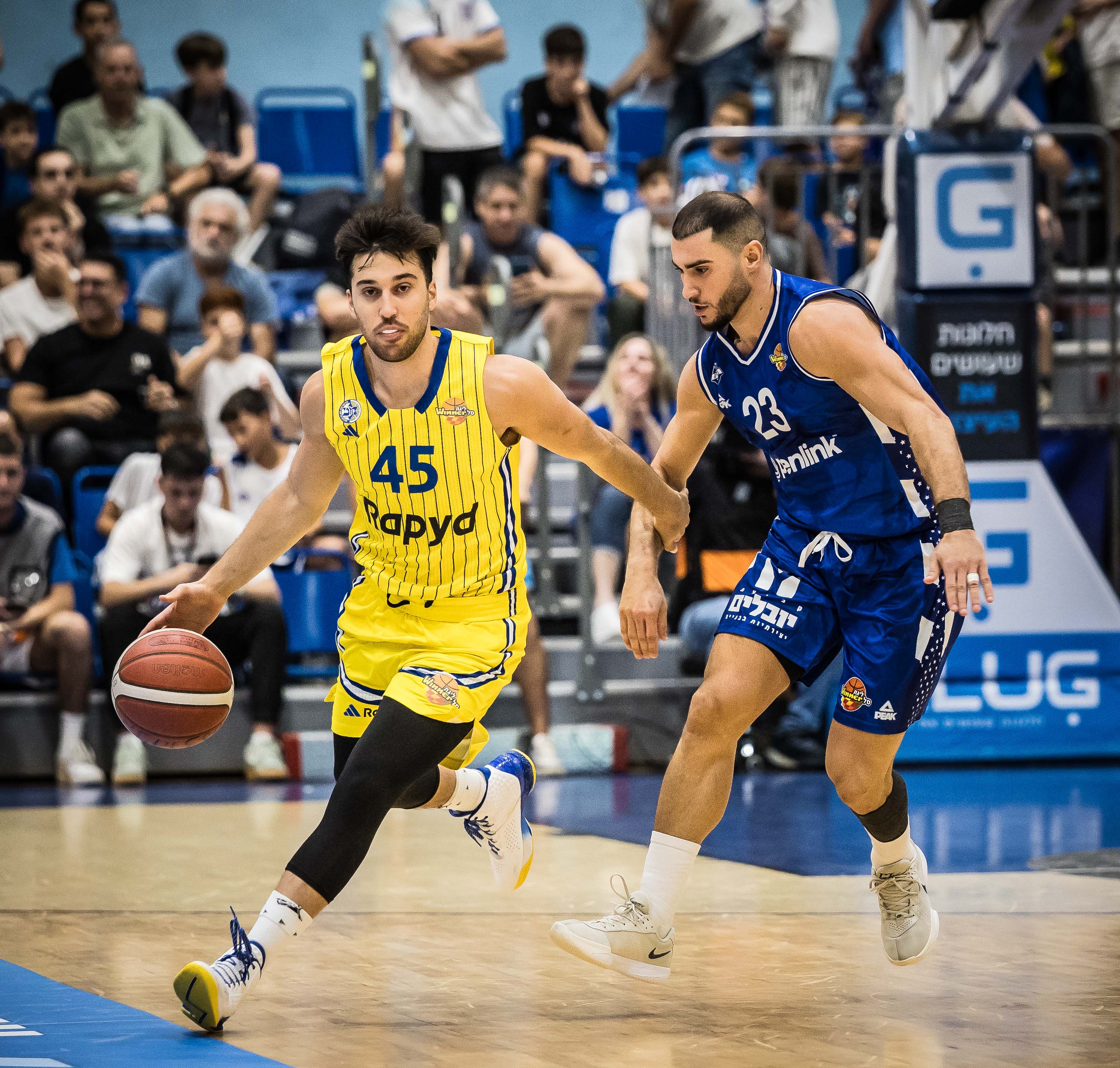 קטש חיפש שחקנים נוספים חוץ מסורקין ובלאט. צילום: עודד קרני, באדיבות ליגת ווינר סל