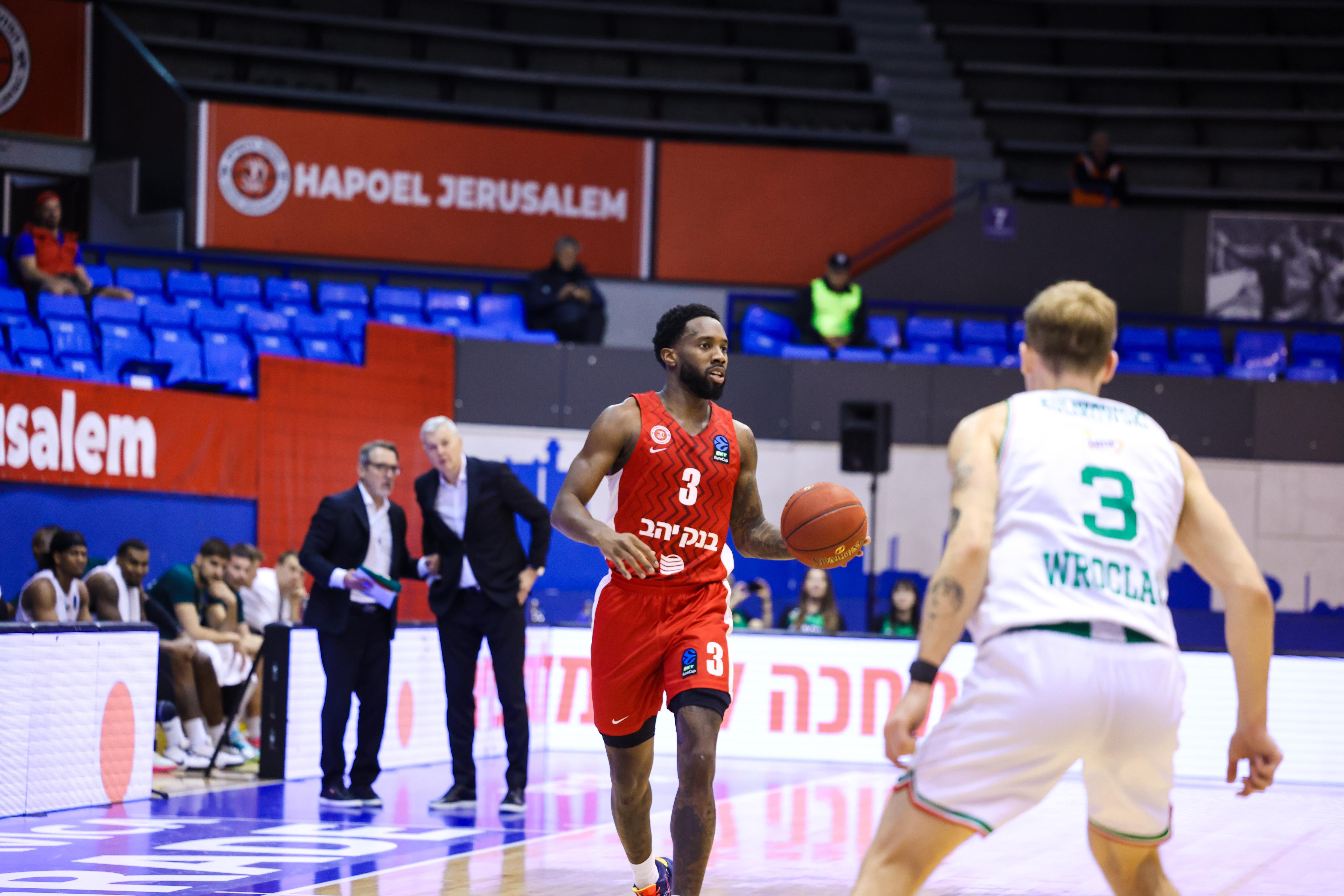 24 ימים ללא כדורסל בשום מסגרת רשמית. צילום: מיכל בן גיגי, הפועל מידטאון ירושלים