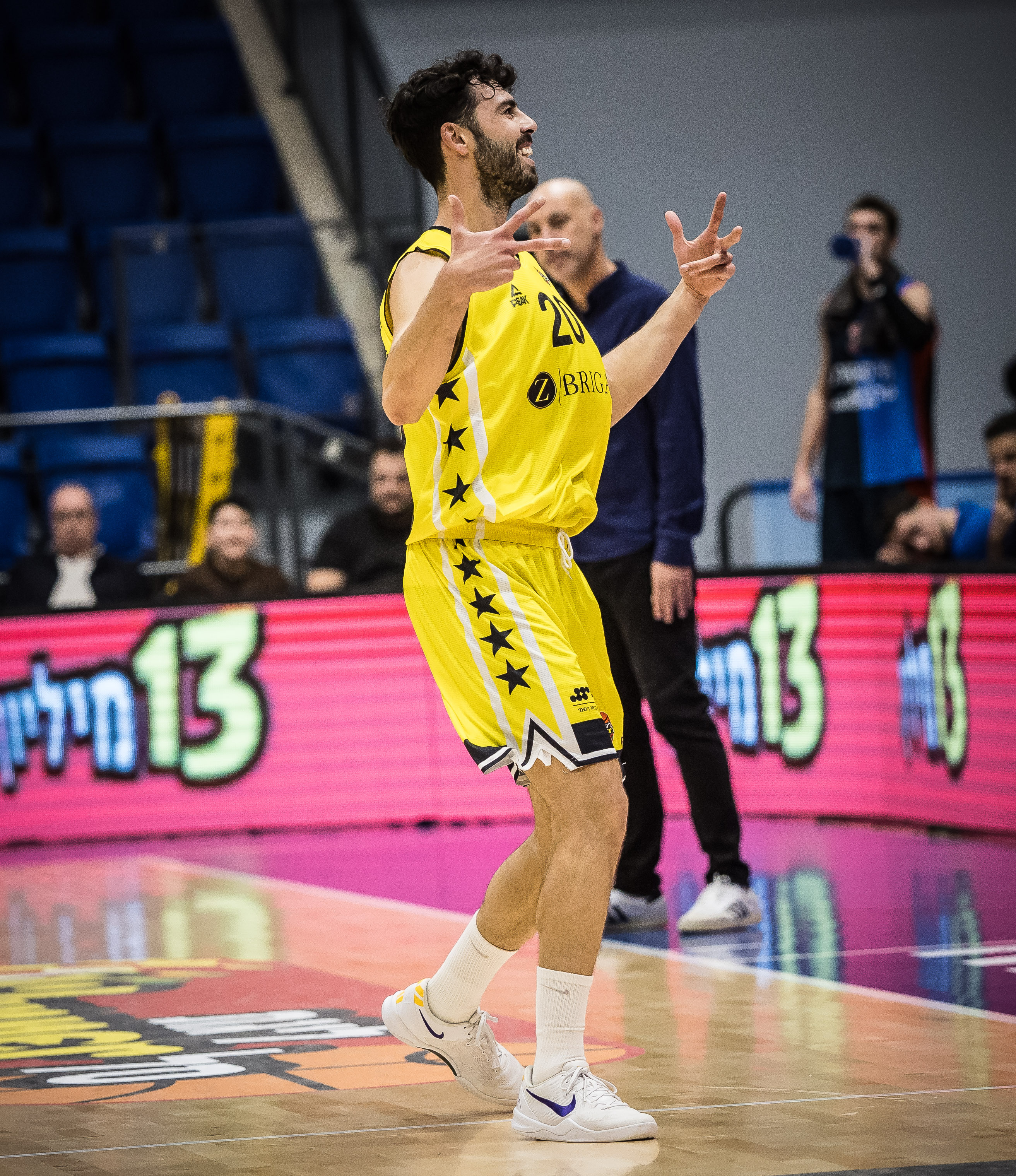 האמת היא שהוא הסיפור הגדול של נתניה. בקרוב נדבר עליו. צילום: עודד קרני, באדיבות ליגת ווינר סל