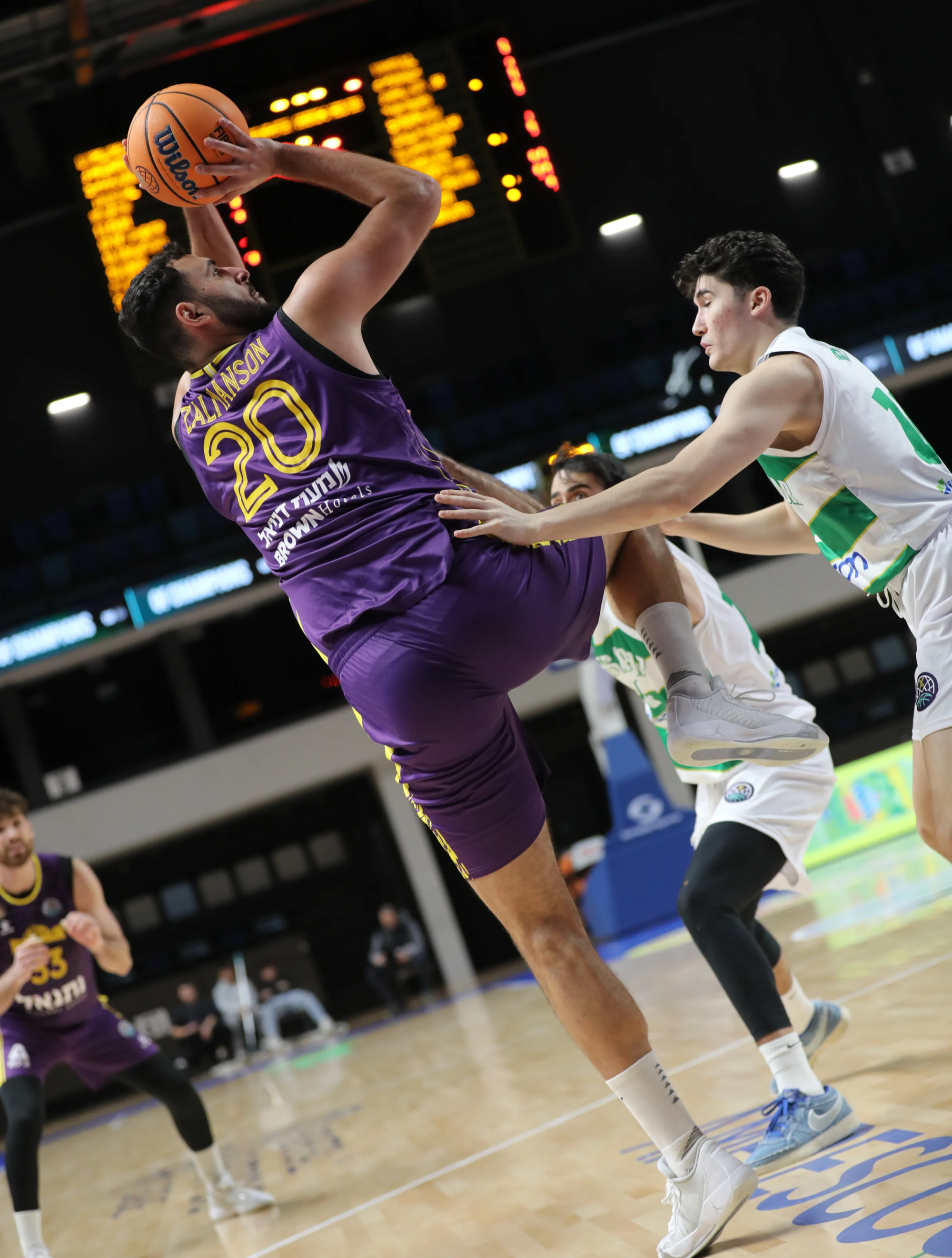 יוקיץ' או נוביצקי? זלמנסון! צילום: FIBA.BASKETBALL