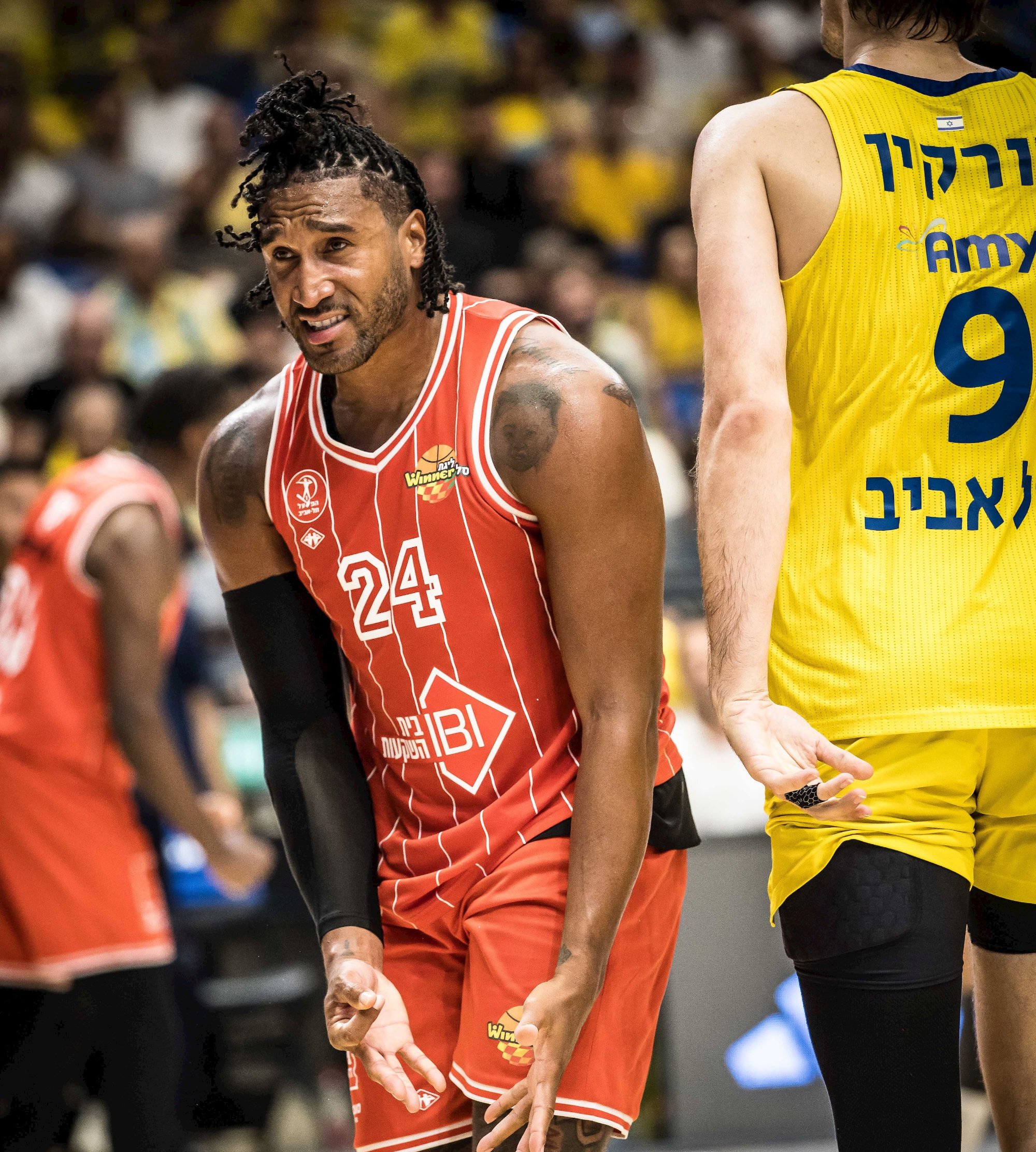 37 דקות של מאמץ אדיר, ווינרייט. צילום: עודד קרני, באדיבות ליגת ווינר סל