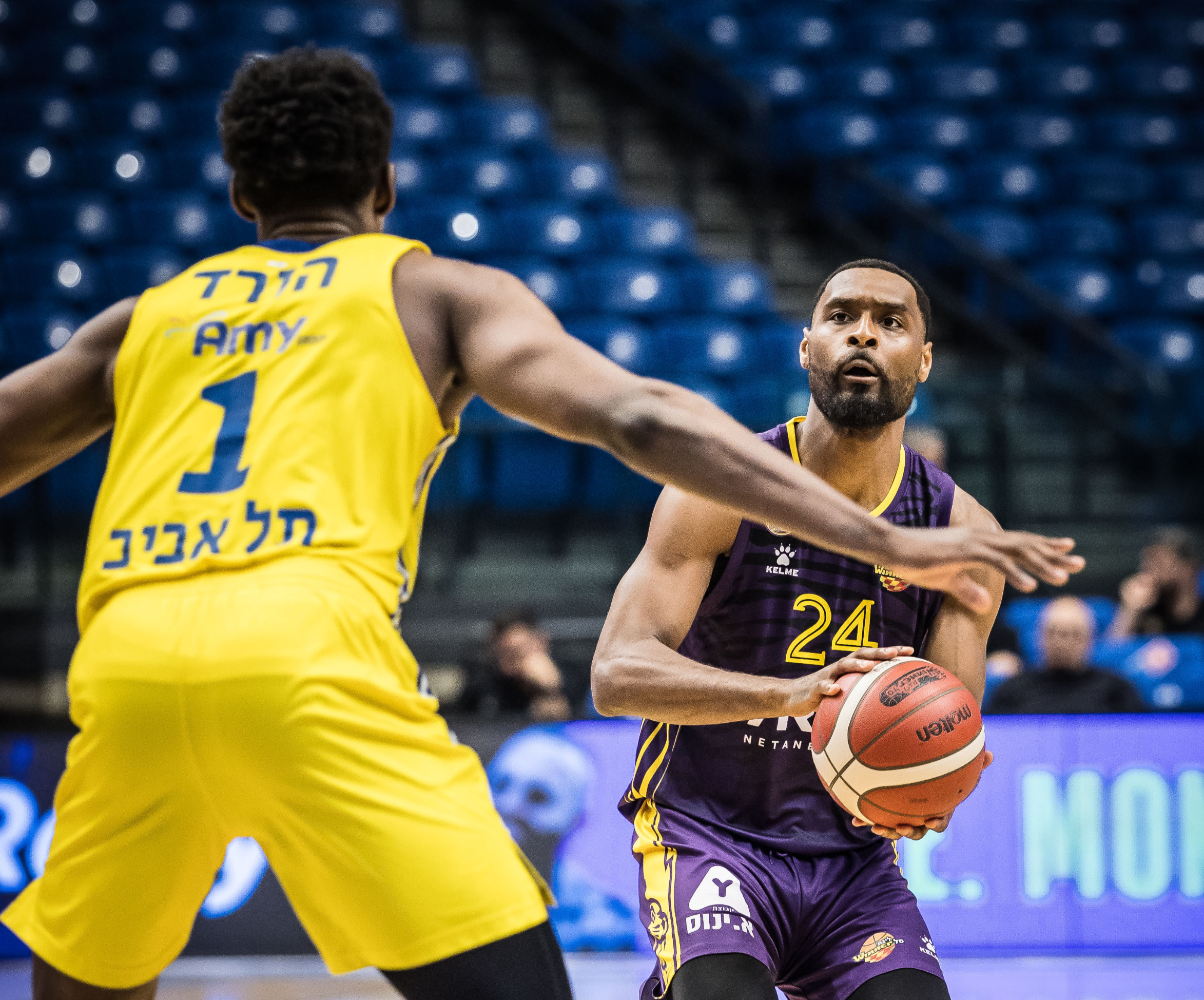 טיילור צלף אתמול. צילום: עודד קרני, באדיבות ליגת ווינר סל