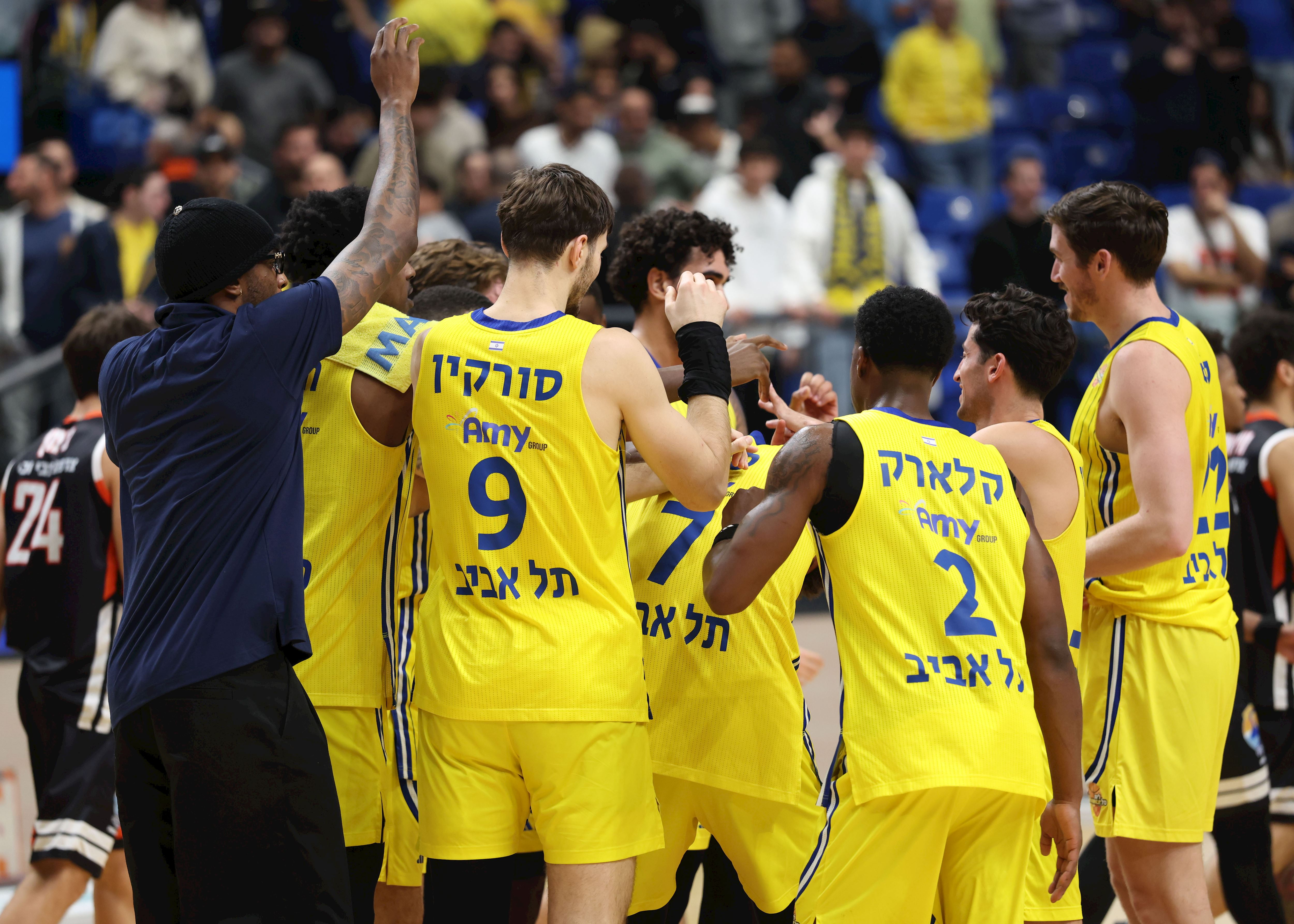לא המכבי שהכרנו. צילום: דני מרון, באדיבות ליגת ווינר סל