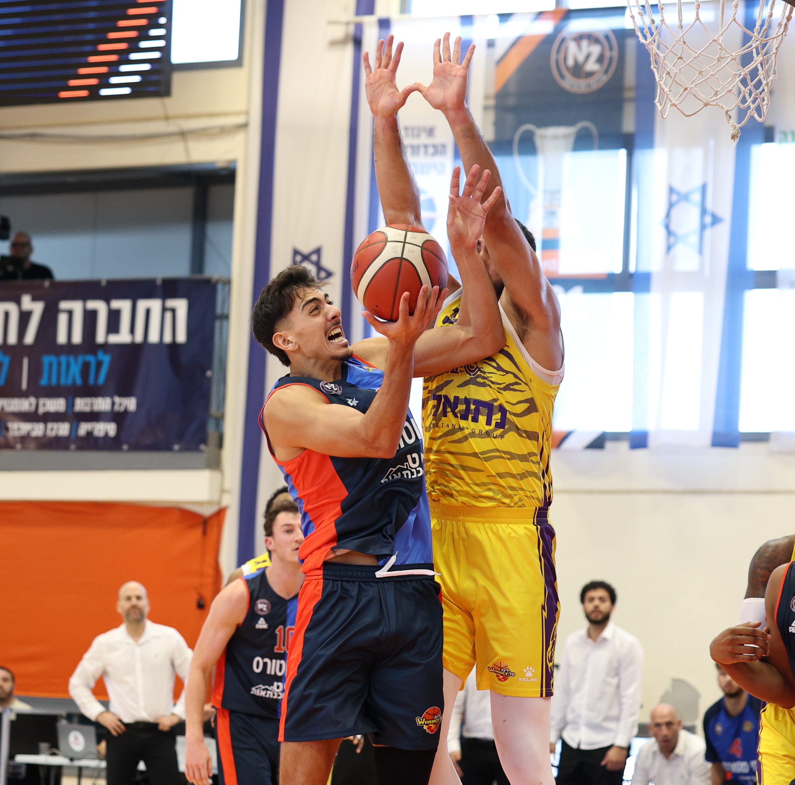 בלי ההאסל שלו המצב היה הרבה יותר גרוע, לוטן אמסלם. צילום: אלן שיבר, באדיבות ליגת ווינר סל