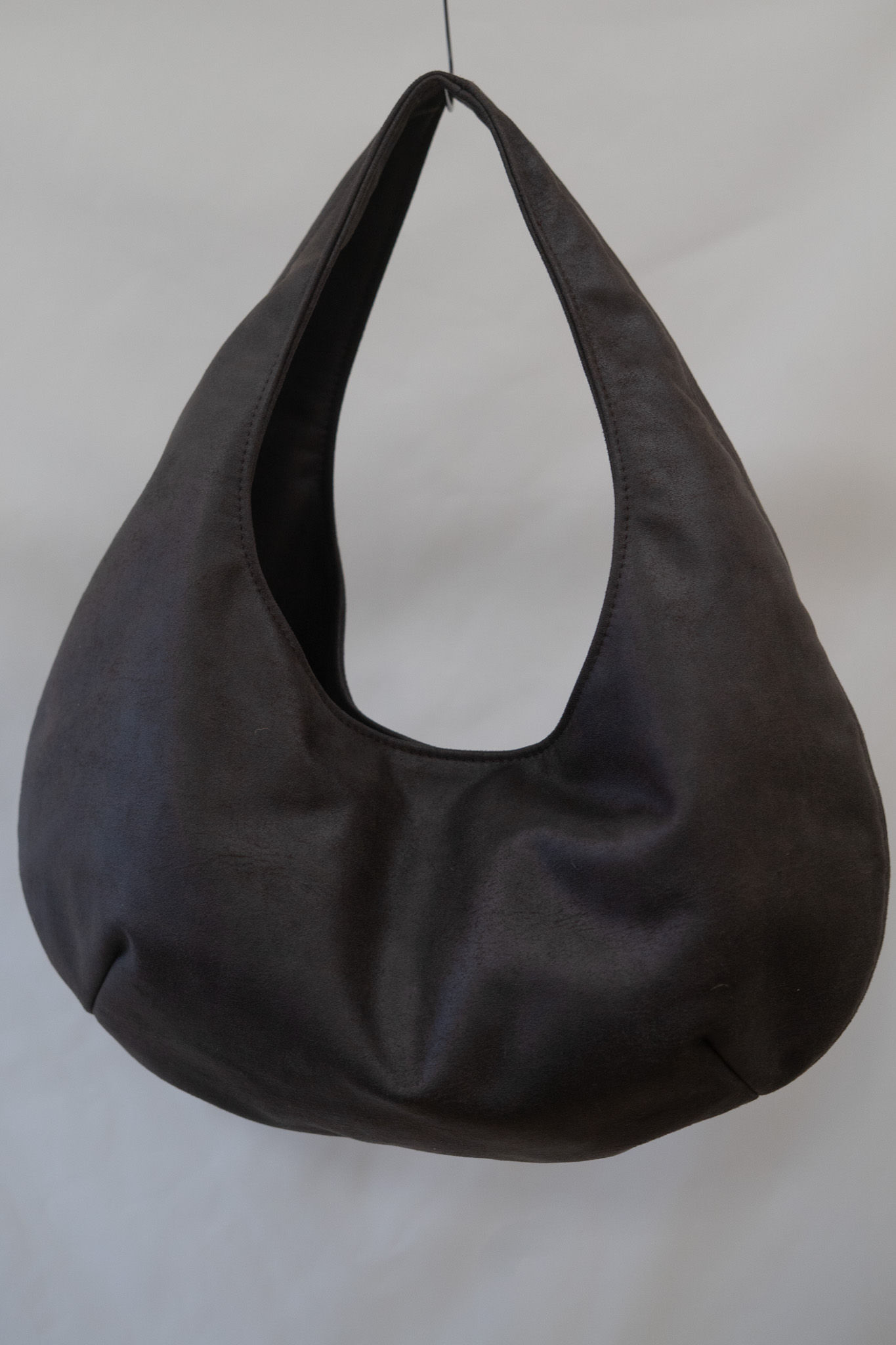 Brown Faux Leather Bag