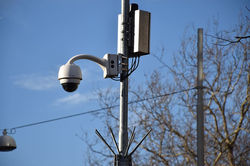 Camara de seguridad exterior