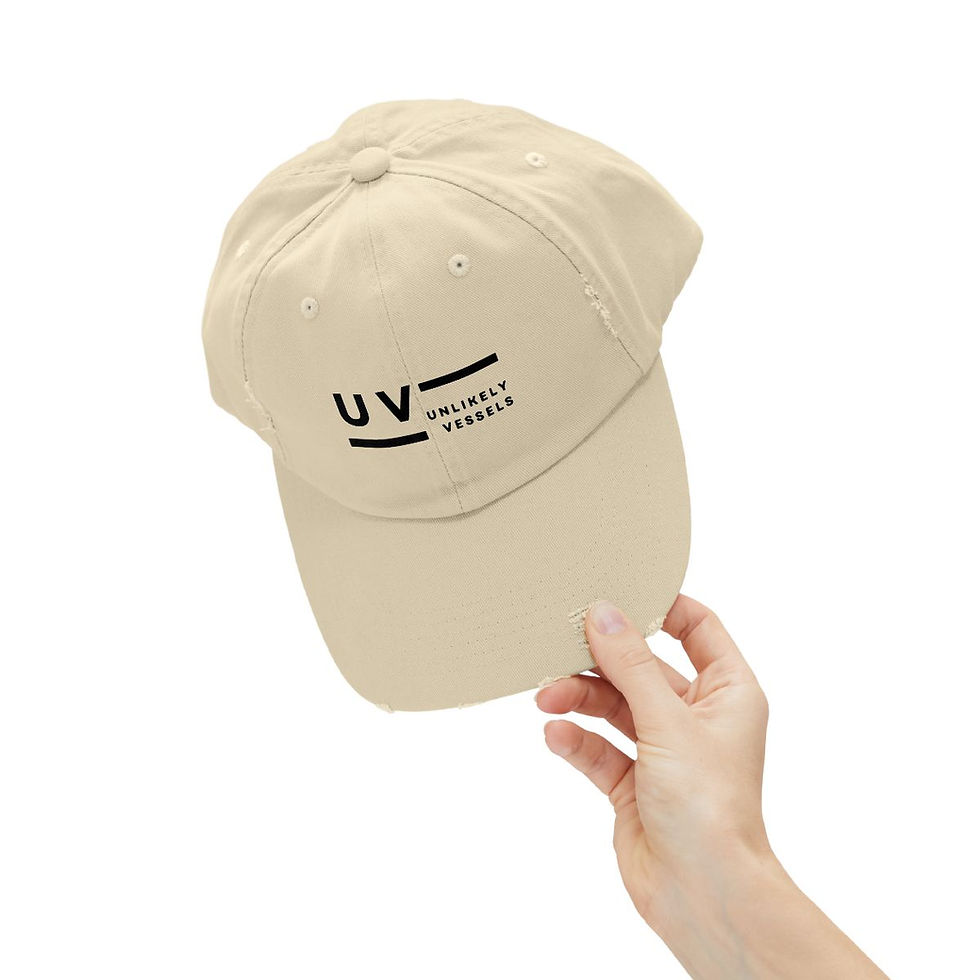 Thumbnail: Distressed Cap Black