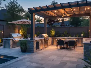 outdoor living spaces cost