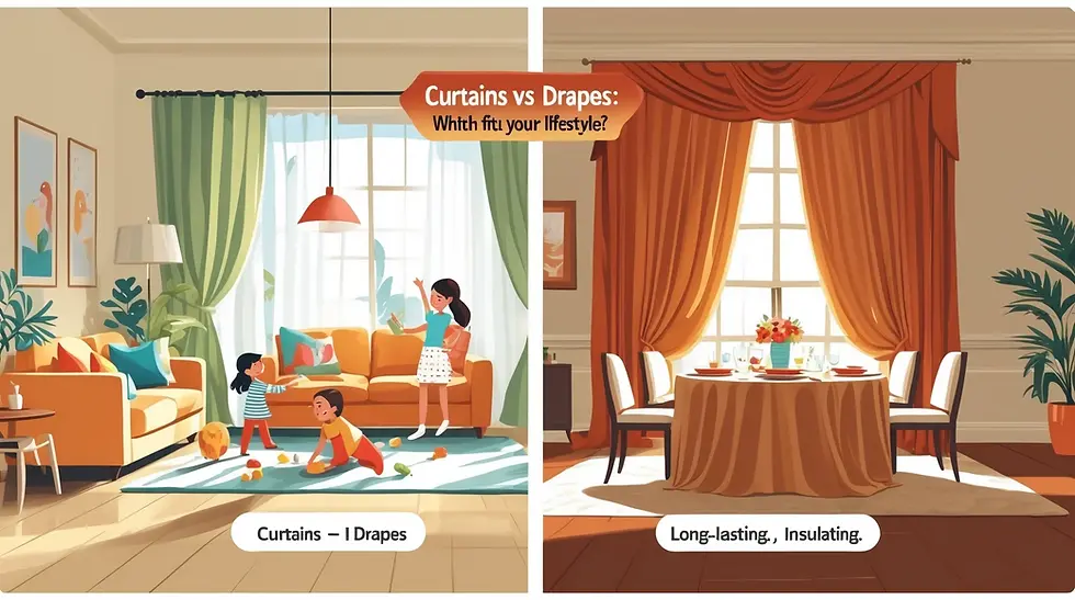 Curtains Versus Drapes: Which One Fits Your Lifestyle?