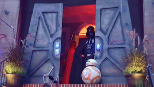 Star Base Entry Doors – Large-Scale Scenic Prop
