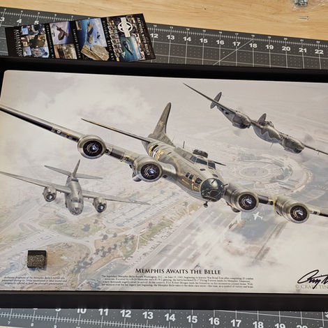 B-17F Memphis Awaits the Belle 8