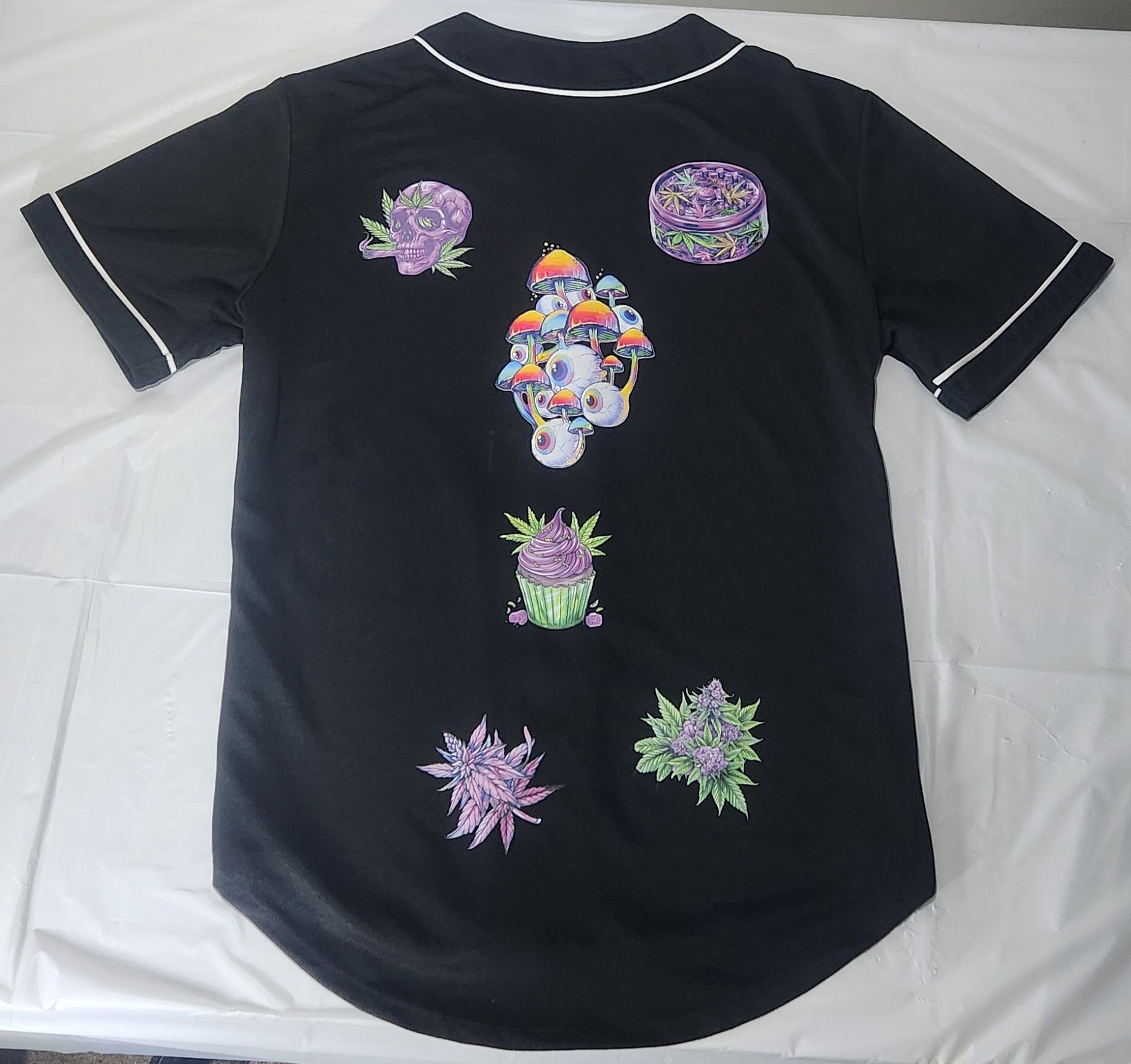 Baseball mushroom jersey
