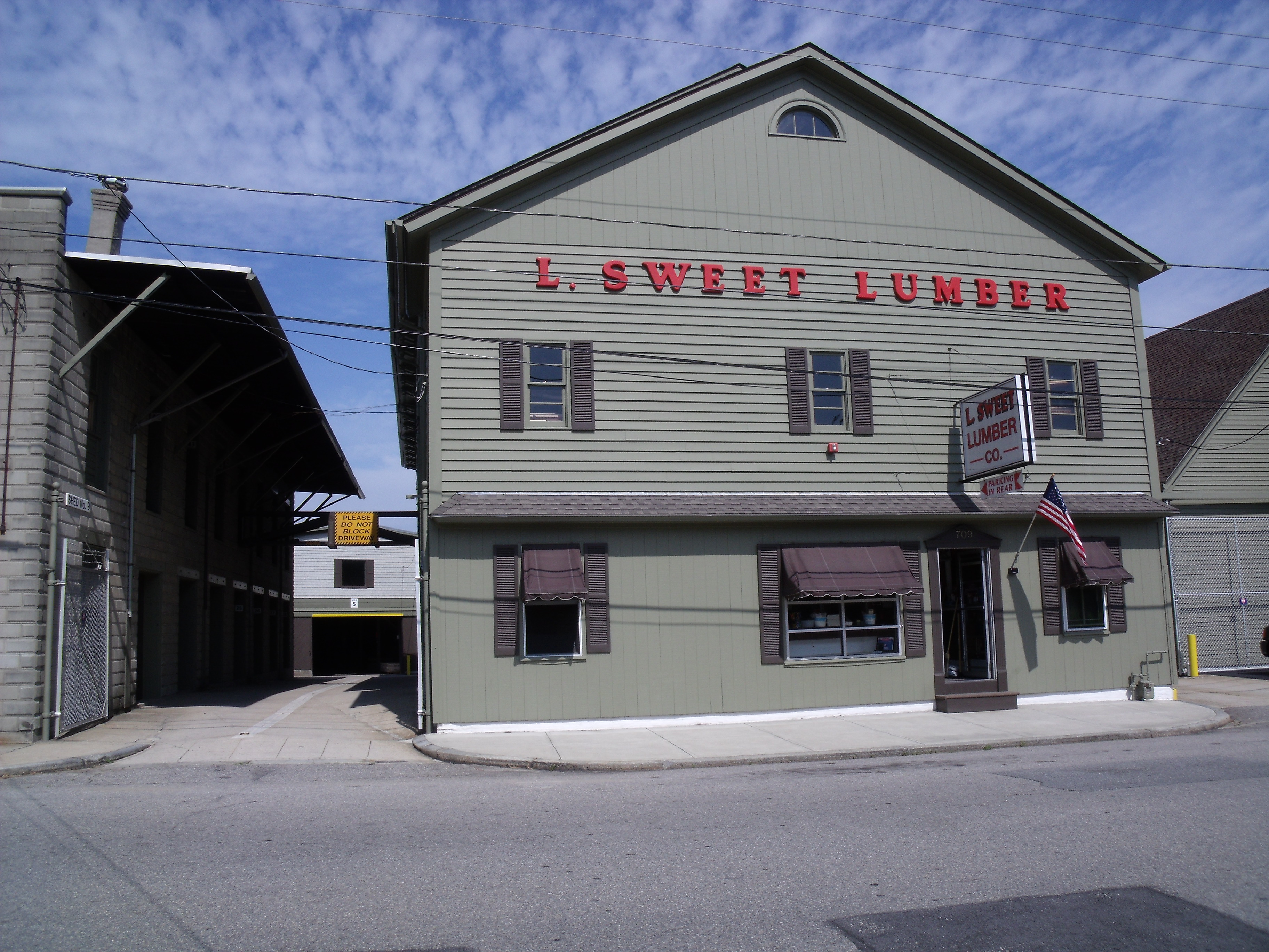 Specialty Lumber L. Sweet Lumber Company Providence, RI