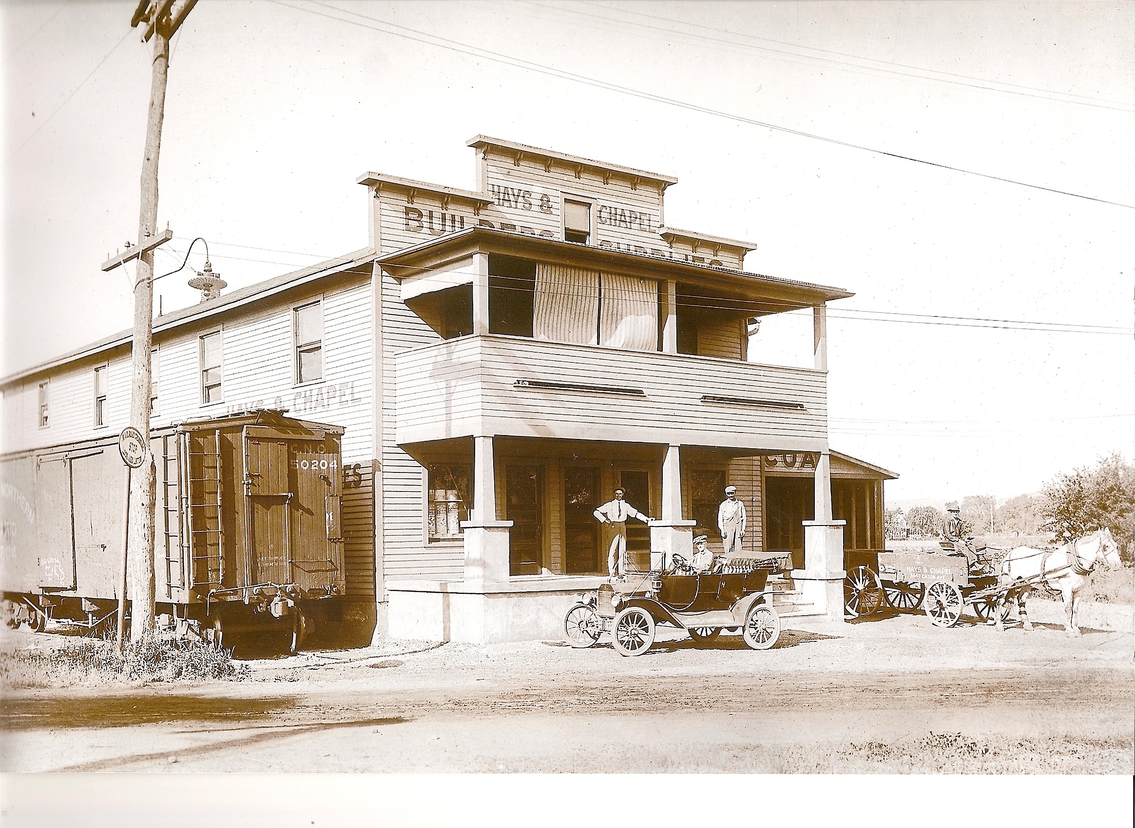 Historic Photo Gallery Chapel Lumber Elmira, NY