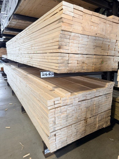 Quality lumber ready for pick-up.