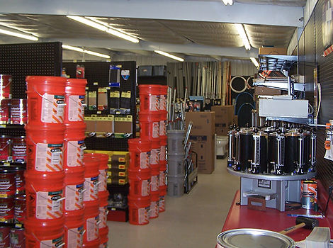 Paint department