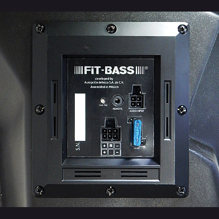 Miniatura: Equipo de subwoofer amplificado a la medida GOLF VII