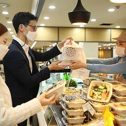 아워홈, 전국 800여개 점포에 친환경 포장재 도입